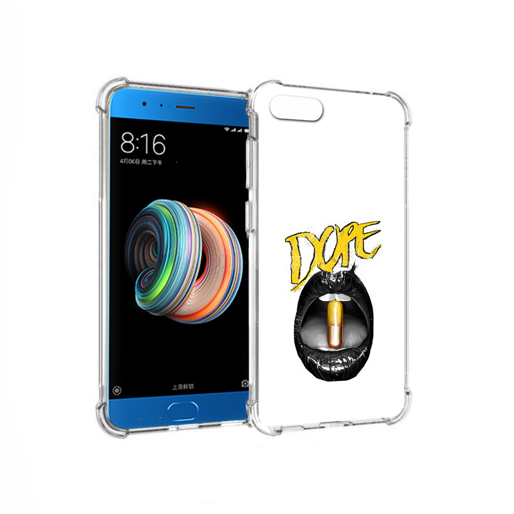 

Чехол MyPads Tocco для Xiaomi Mi Note 3 губы (PT99401.307.303), Прозрачный, Tocco