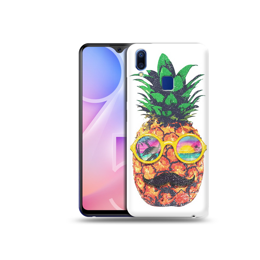 

Чехол MyPads Tocco для Vivo Y95 прикольный ананас с лицом (PT122996.436.556), Прозрачный, Tocco