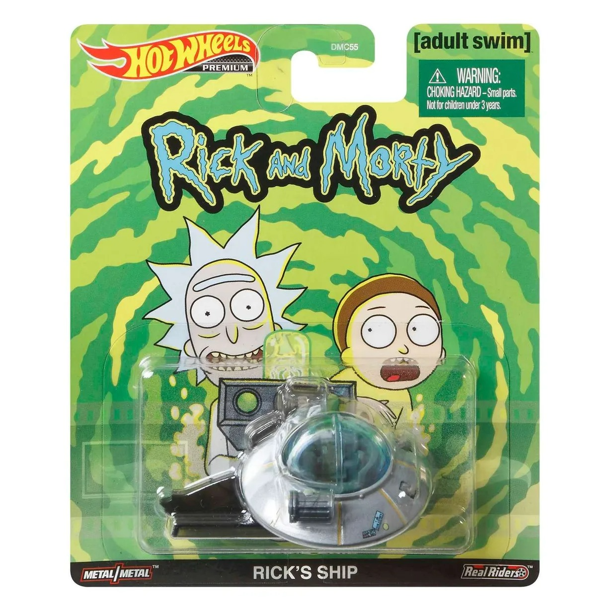 

Машинка Hot Wheels Rick and Morty Rick`s Ship GJR47, GJR47_DMC55