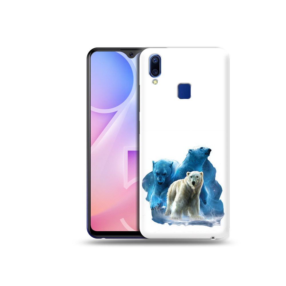 

Чехол MyPads Tocco для Vivo Y95 полярный медведь (PT122996.436.549), Прозрачный, Tocco