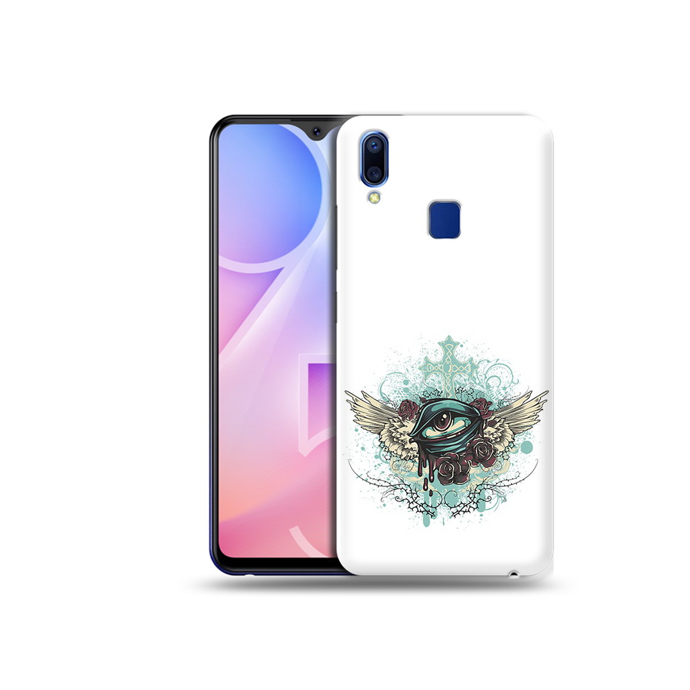 

Чехол MyPads Tocco для Vivo Y95 плачущий глаз с крыльями (PT122996.436.544), Прозрачный, Tocco