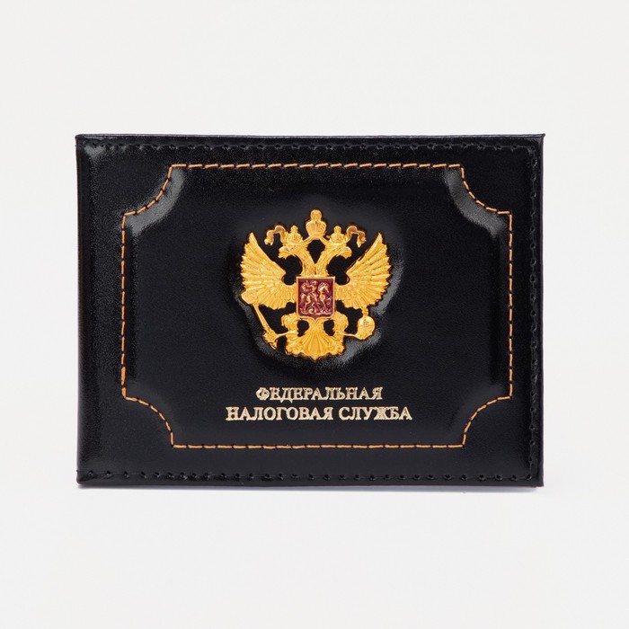 

Обложка для удостоверения унисекс NoBrand 7330821 черная, Черный, 7330821