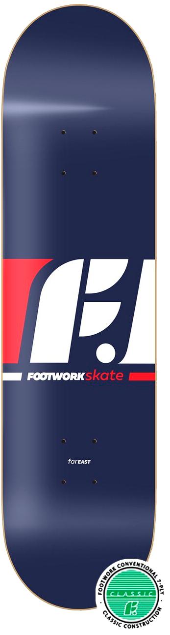 фото Дека для скейтборда footwork classic logo 8 x 31.5