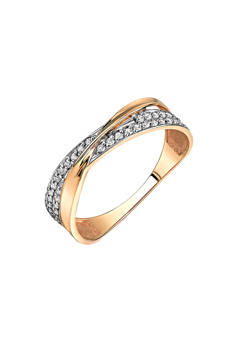 

Кольцо из золота р.  Kari Jewelry КЛ-98000, фианит, КЛ-98000