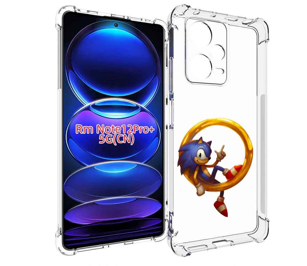 

Чехол MyPads Sonic-R для Xiaomi Redmi Note 12 Pro + Plus, Прозрачный, Tocco