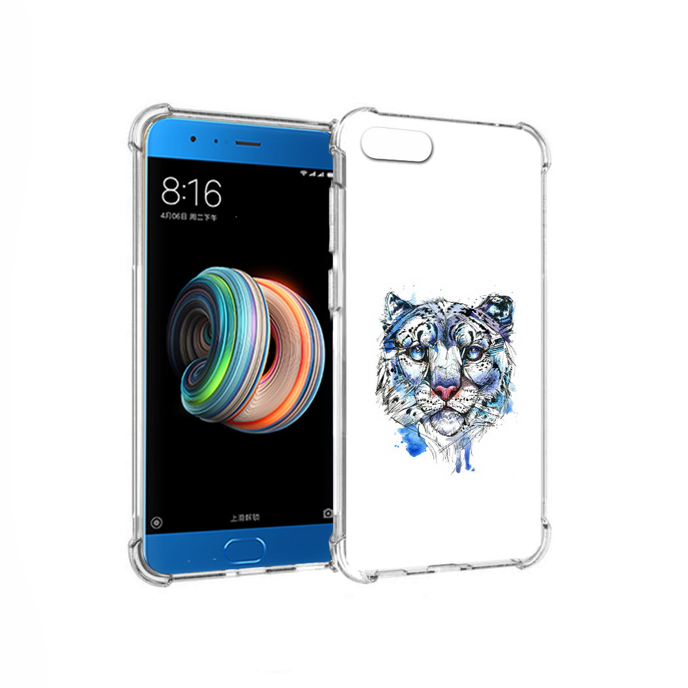 

Чехол MyPads Tocco для Xiaomi Mi Note 3 водяной тигр (PT99401.307.263), Прозрачный, Tocco