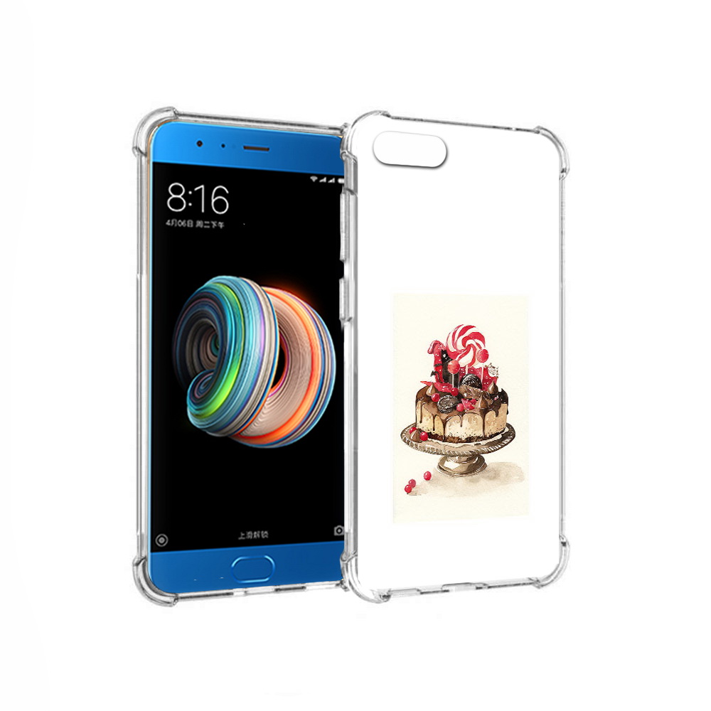 

Чехол MyPads Tocco для Xiaomi Mi Note 3 вкусный торт (PT99401.307.262), Прозрачный, Tocco