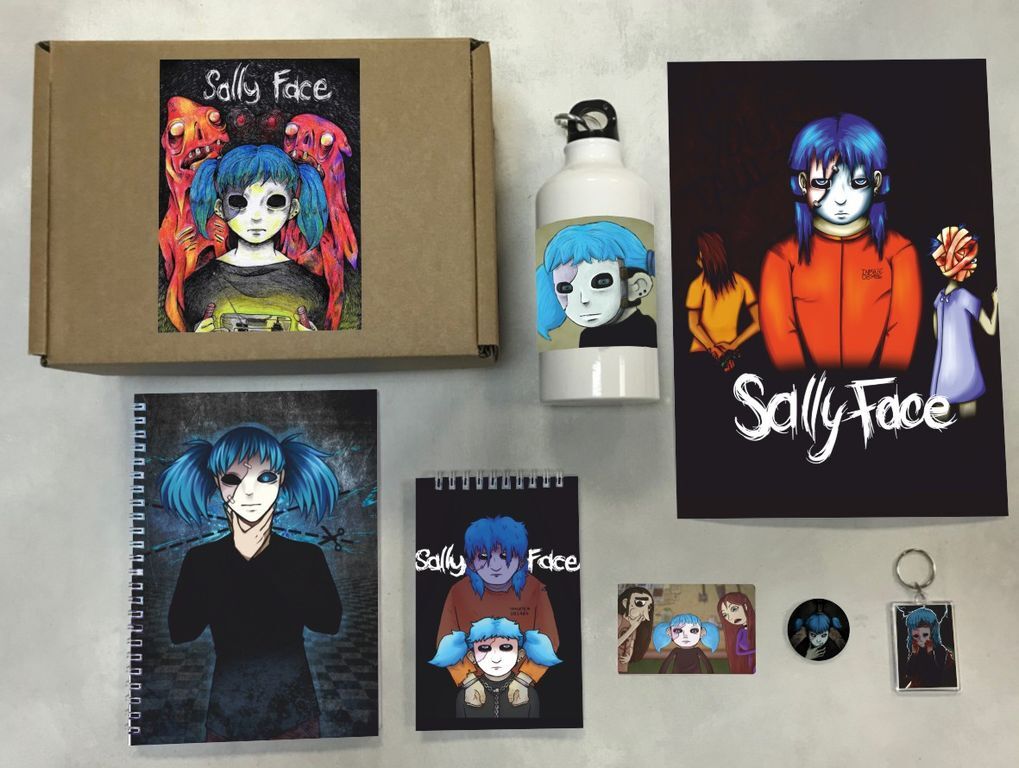 

Бокс с подарком Sally Face - 6, 50277300, 7 предметов, Бежевый