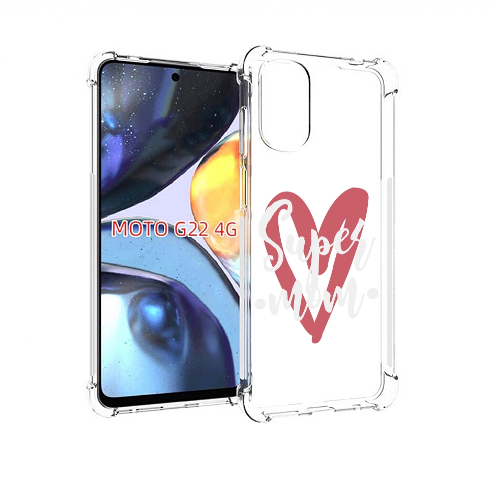 

Чехол MyPads супер-мать для Motorola Moto G22 4G, Прозрачный, Tocco