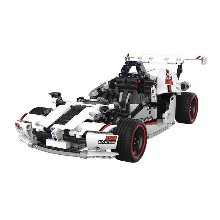 фото Конструктор xiaomi building block racing car 900+ деталей, управление со смартфона