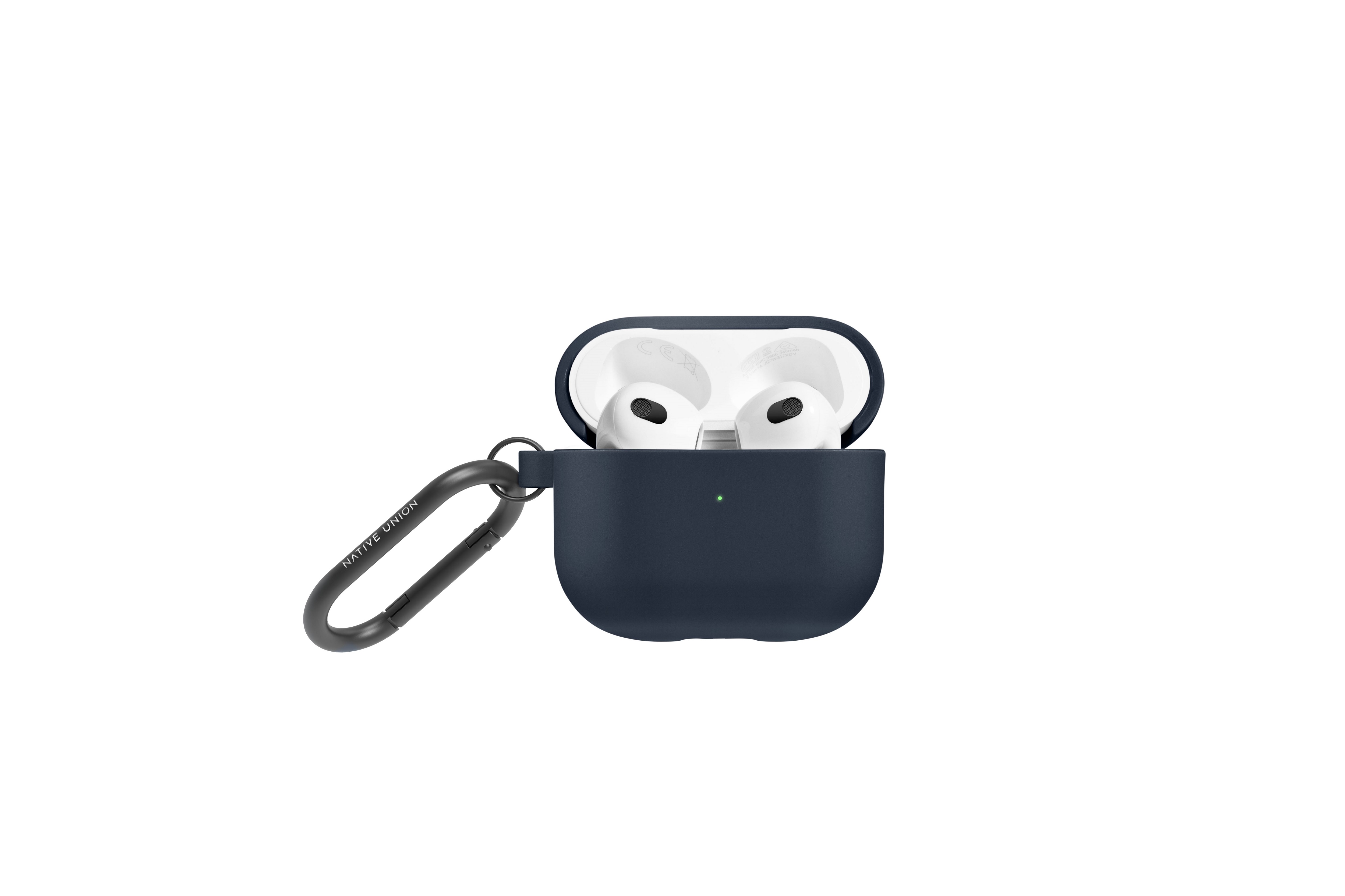 

Чехол Native Union для AirPods 3, ROAM CASE, синий, с карабином, ROAM CASE