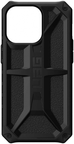 фото Чехол-накладка uag monarch series для apple iphone 13 pro (черный карбон) nobrand