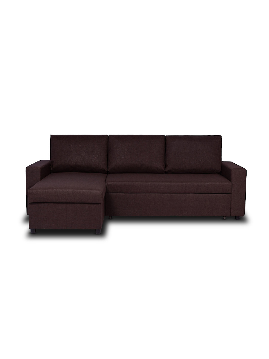 фото Угловой диван-кровать "дуглас", кофейный divan24