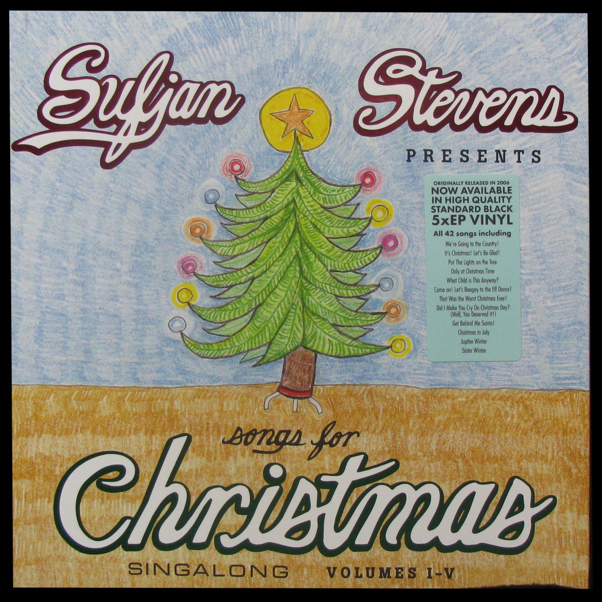 

LP Sufjan Stevens - Songs For Christmas (5LP Box) Asthmatic Kitty (308728)