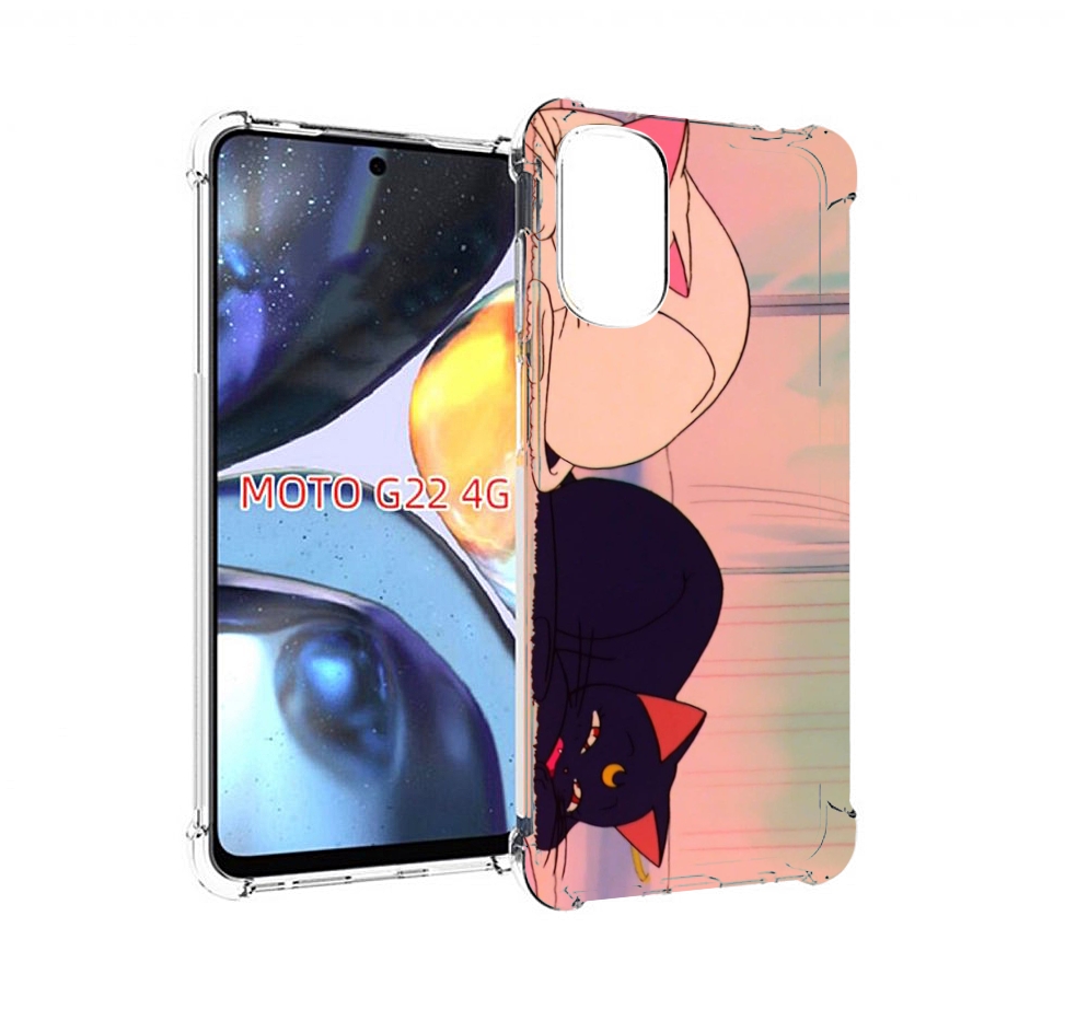 

Чехол MyPads спящие коты для Motorola Moto G22 4G, Прозрачный, Tocco