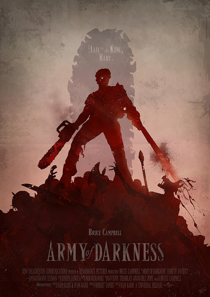 

Большой кино постер к фильму на стену Army Of Darkness 40х50 см без рамы, AGARMY