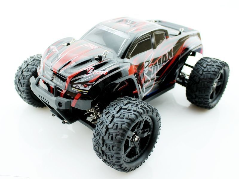 Радиоуправляемый монстр Remo Hobby RH1635 4WD RTR масштаб 1:16 2.4G - RH1635-RED окрашенный кузов монстр трака grave digger