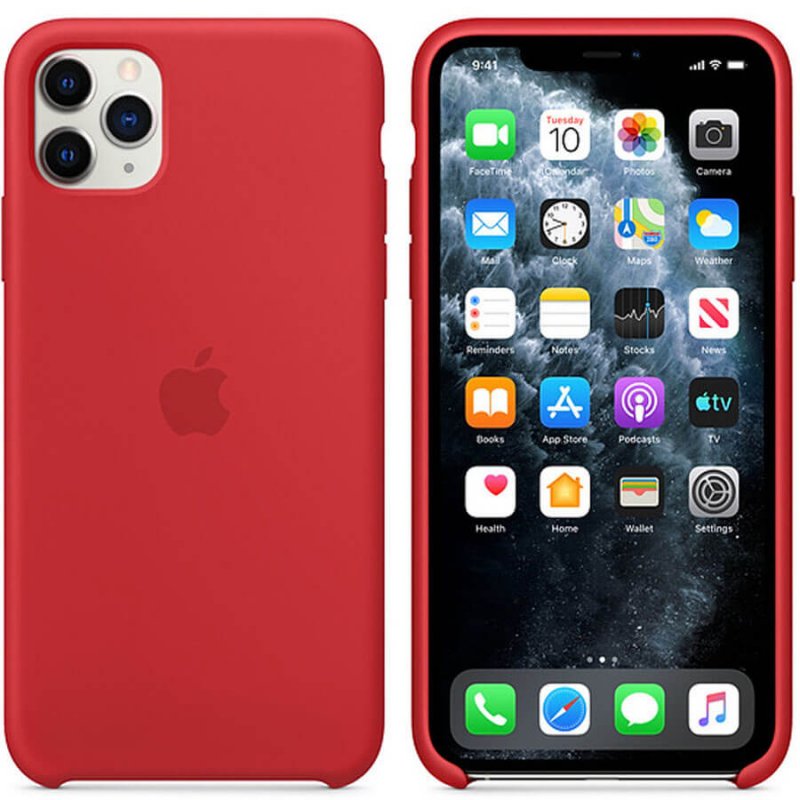 

Чехол-накладка Devia Nature Series Silicone Case для Apple iPhone 11 Pro Max (Red)