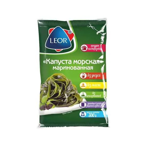 

Капуста морская Леор без уксуса Диетическая 300 г