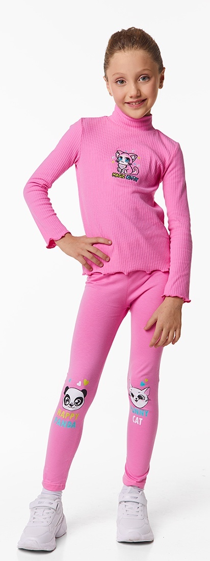 

Лонгслив детский Kari Kids AW24C56603210, розовый, 104, 234443