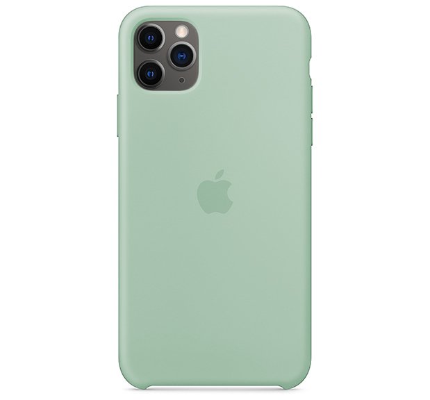 

Чехол-накладка Silicone Case Series для Apple iPhone 11 Pro Max (мятный)