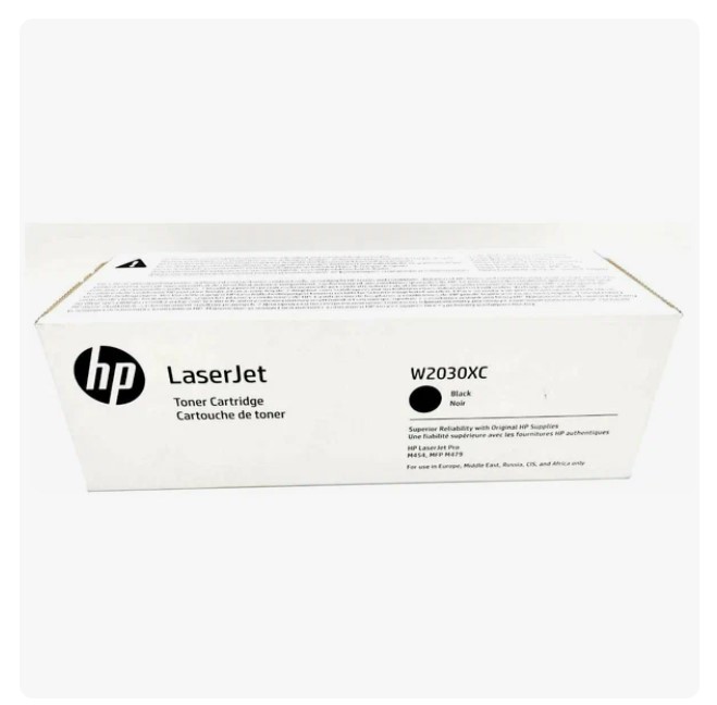 

Картридж для лазерного принтера HP W2030XC Black, совместимый, Черный