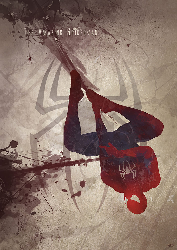 

Большой кино постер к фильму на стену Spiderman 50х70 см без рамы, AGSPIDERMAN