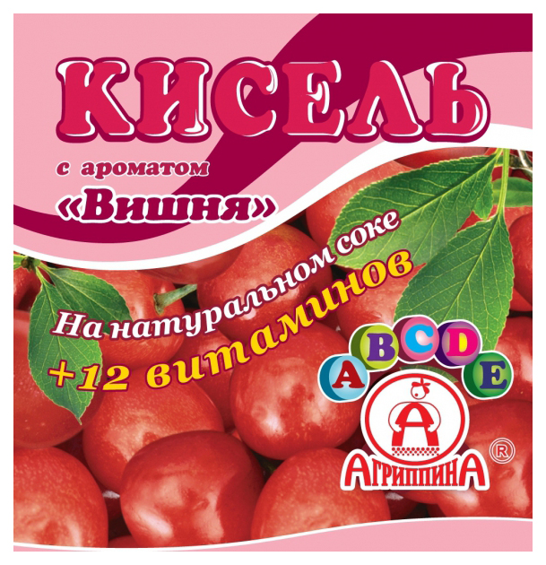 

Кисель Агриппина Вишня брикетированный 220 г