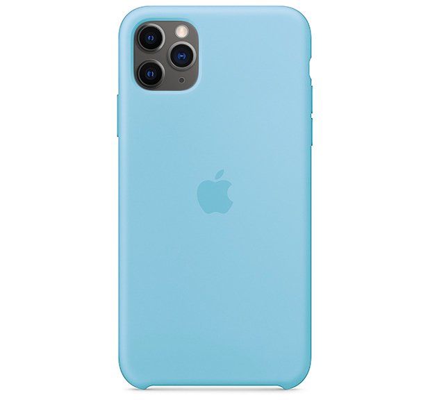 

Чехол-накладка Silicone Case Series для Apple iPhone 11 Pro (бирюзовый)