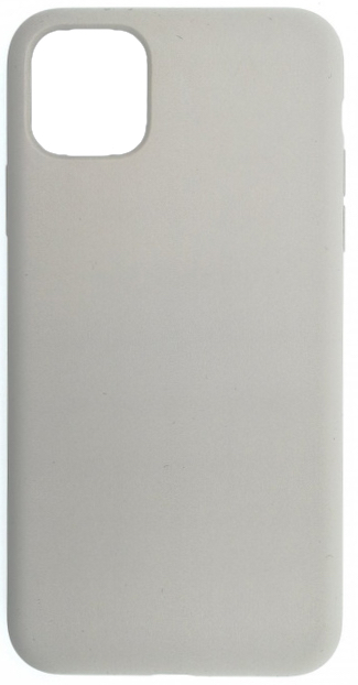 

Чехол-накладка FaisON Silicone Case для Apple iPhone 11 (светло-серый)