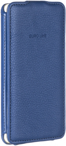 

Чехол-книжка Euro-Line El Fit для Huawei Y7 2020/2019 искусственная кожа (синий)