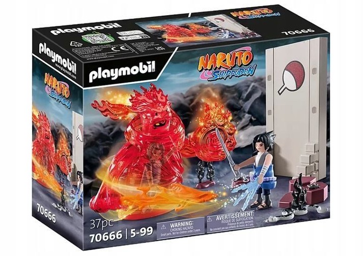 

Игровой набор Playmobil Naruto Шиппуден Саске против Итачи 70666, Naruto