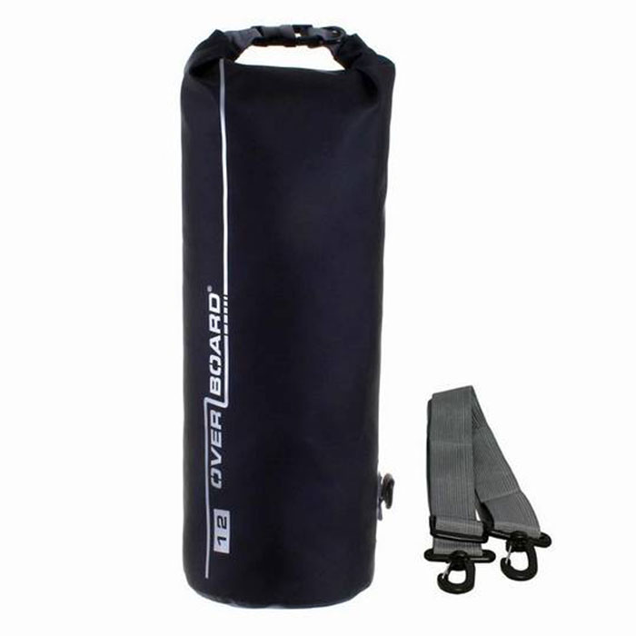 Водонепроницаемый гермомешок OverBoard Waterproof Dry Tube Bag 12L черный