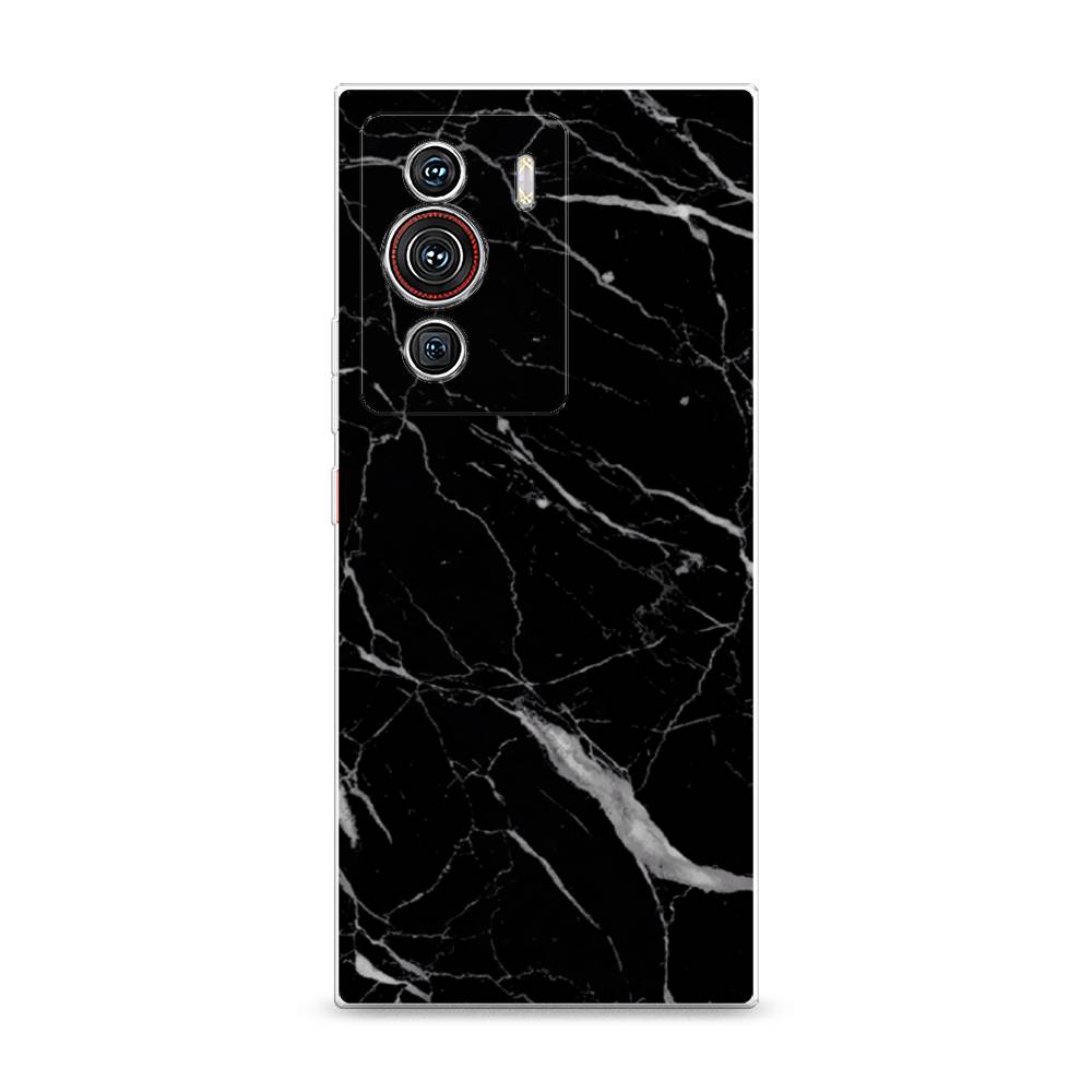 фото Силиконовый чехол "черный минерал" на zte nubia z40 pro awog