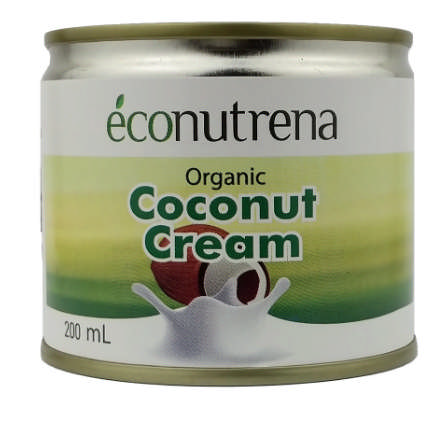 Сливки Econutrena кокосовые 22% 200 мл