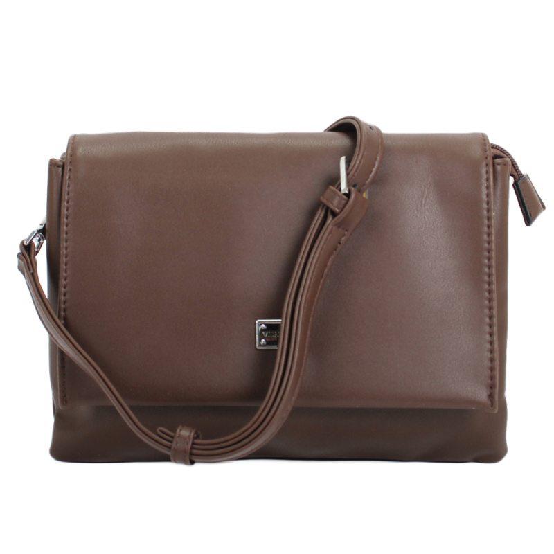 Сумка кросс-боди женская Vishnya 80061, coffee
