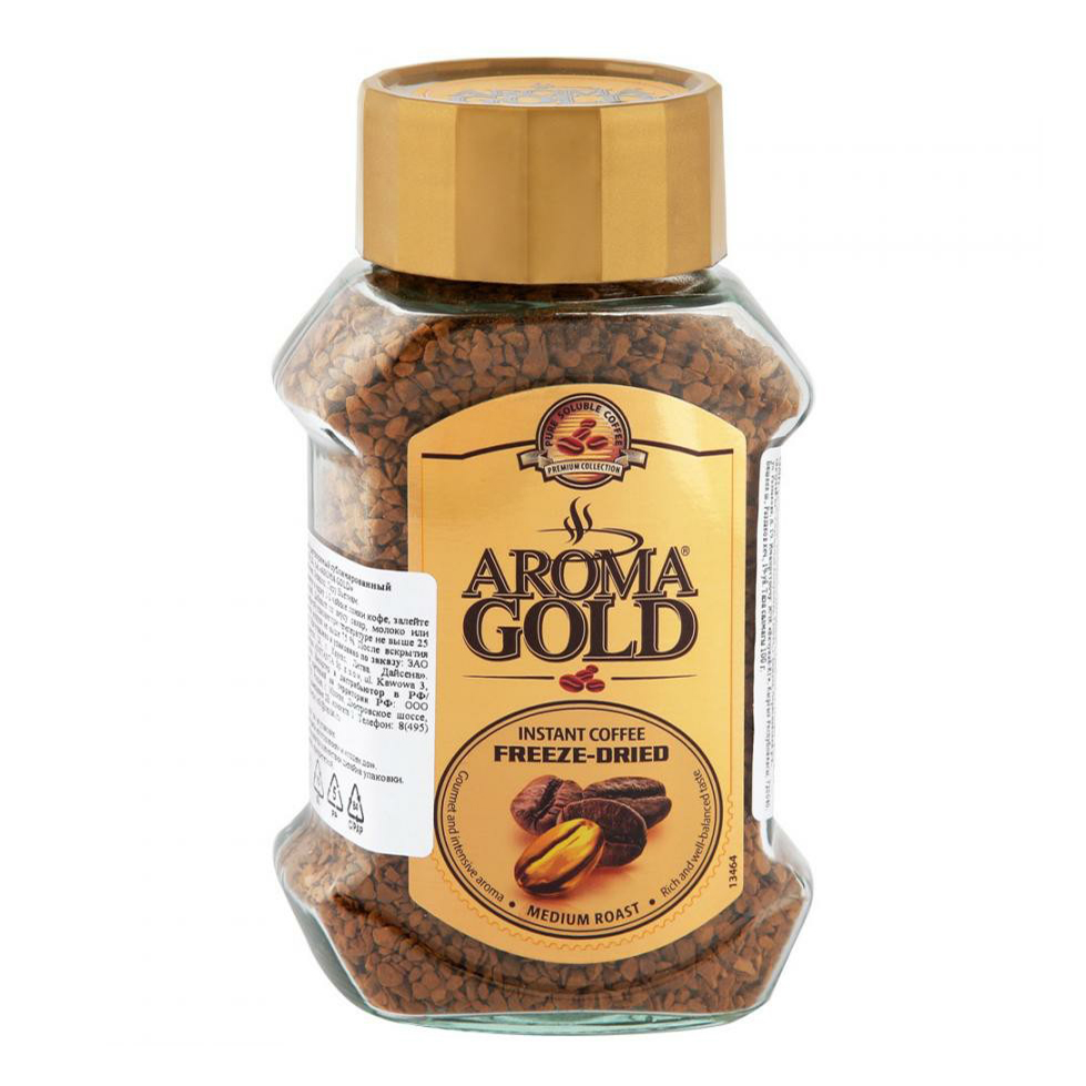 

Кофе Aroma Gold растворимый 80 г