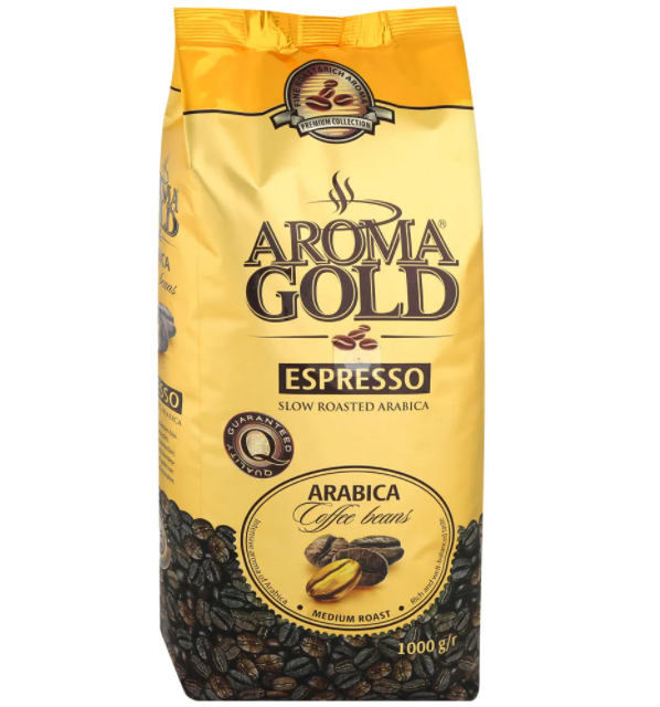 Кофе Aroma Gold Espresso в зернах 1 кг