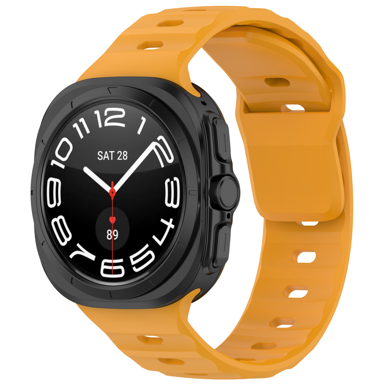 

Силиконовый ремешок для Samsung Galaxy Watch Ultra, 47 мм, желтый, Силиконовый ремешок для Samsung Galaxy Watch Ultra, 47 мм