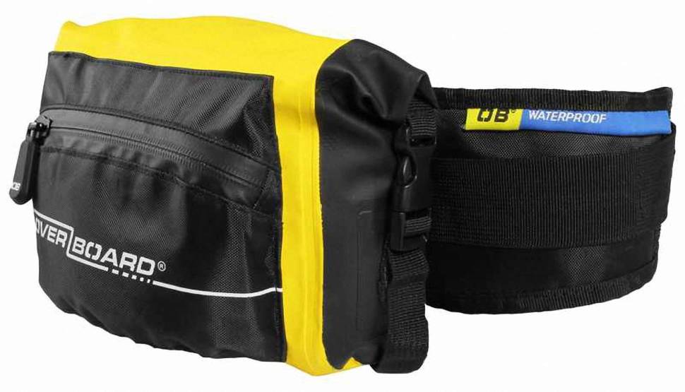 Водонепроницаемый чехол OverBoard Waterproof Waist Pack 130x190x75 желтый