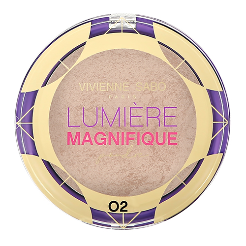 фото Пудра vivienne sabo сияющая lumiere magnifique, тон 02