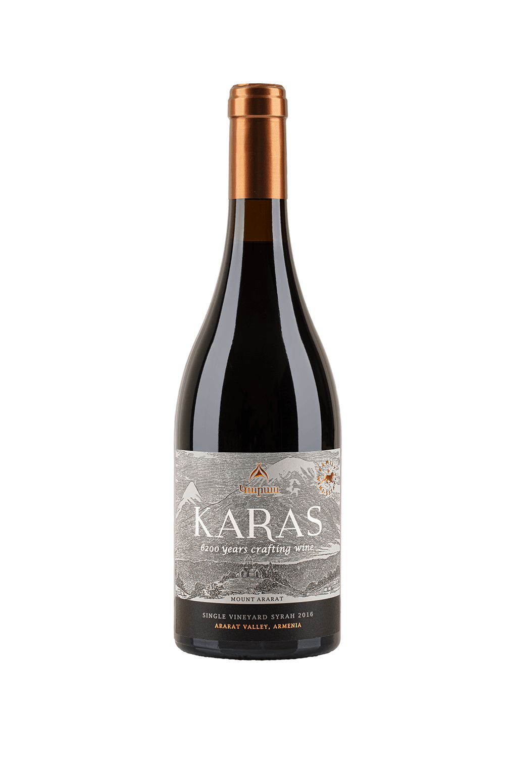 Вино Karas Single Vineyard Syrah Armavir Tierras de Armenia Армения