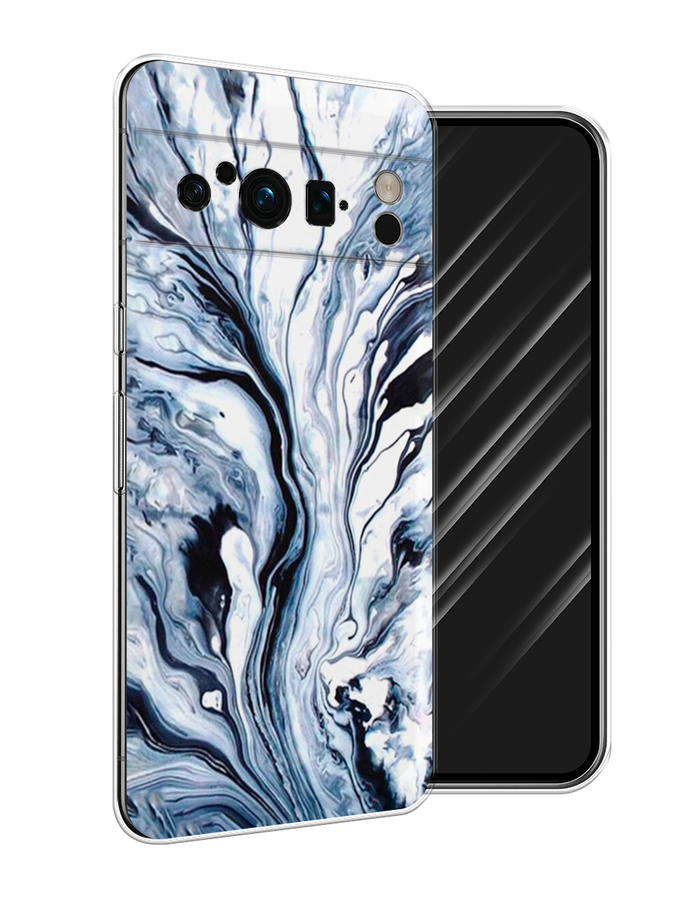 

Чехол Awog на Google Pixel 8 Pro "Голубой минерал мрамор", 271650-3