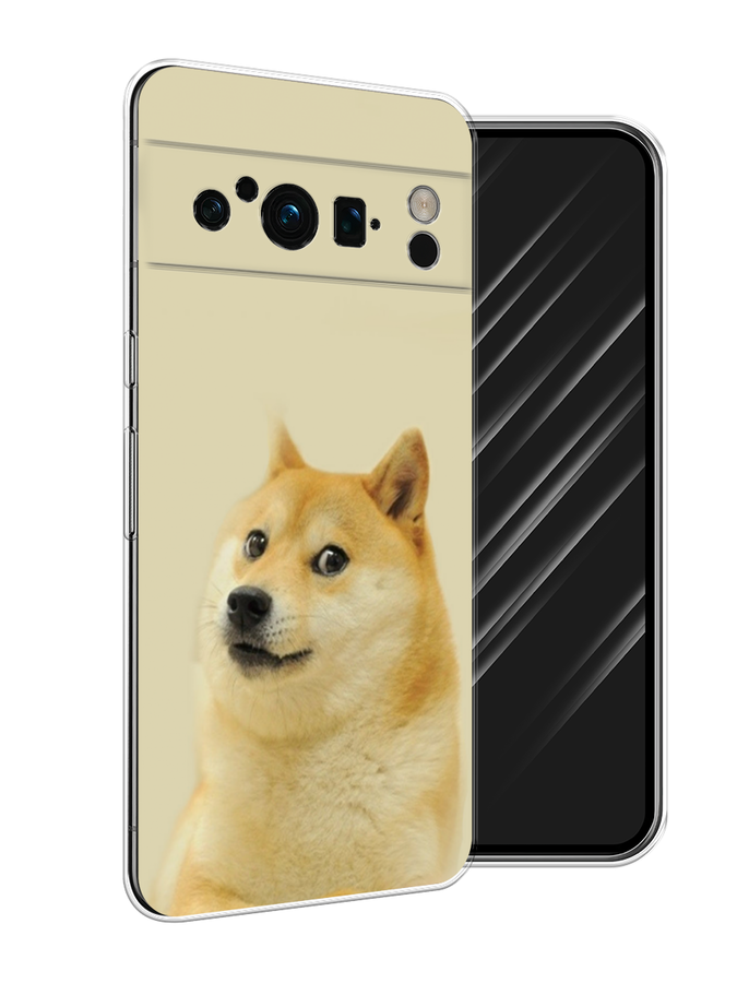 

Чехол Awog на Google Pixel 8 Pro "Собака подозревака", Коричневый;желтый;бежевый, 271650-9