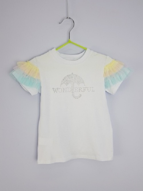 Футболка детская Minavla, Тучка-розовый, 104