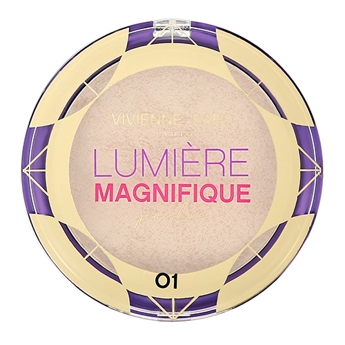 фото Пудра vivienne sabo сияющая lumiere magnifique, тон 01