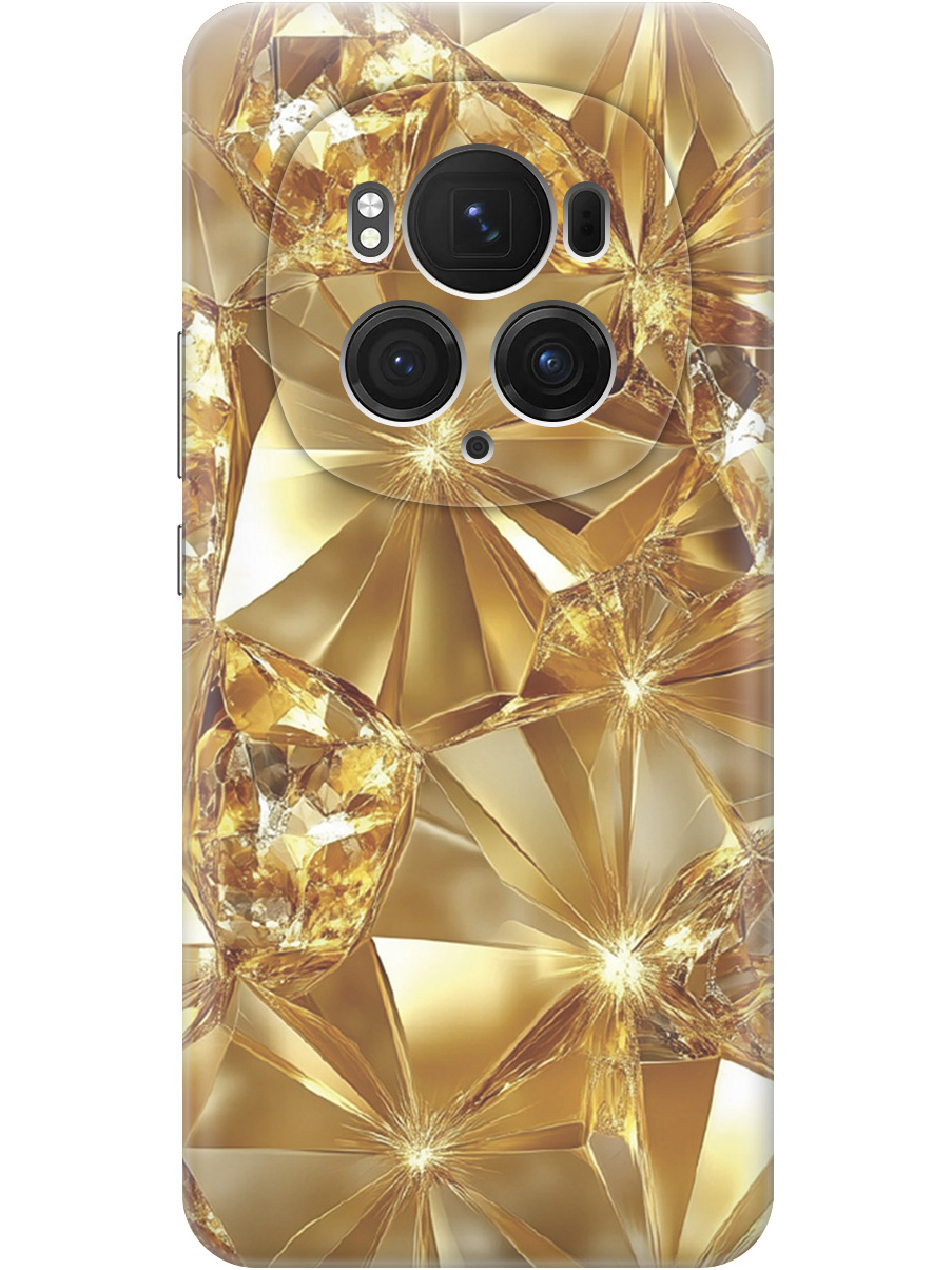 

Силиконовый чехол на Honor Magic6 Pro с принтом "Желтый сапфир", 782623432