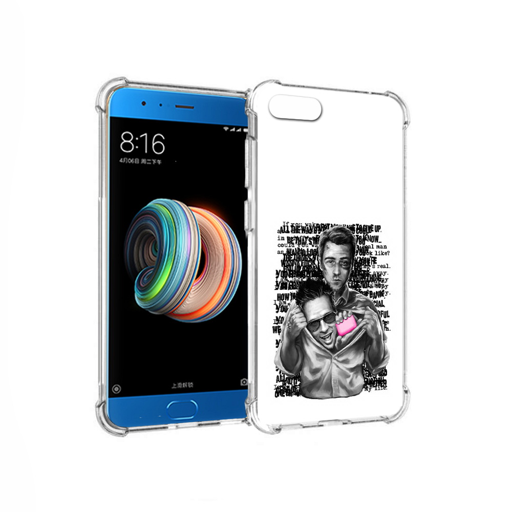 

Чехол MyPads Tocco для Xiaomi Mi Note 3 бойцовский клуб (PT99401.307.242), Прозрачный, Tocco