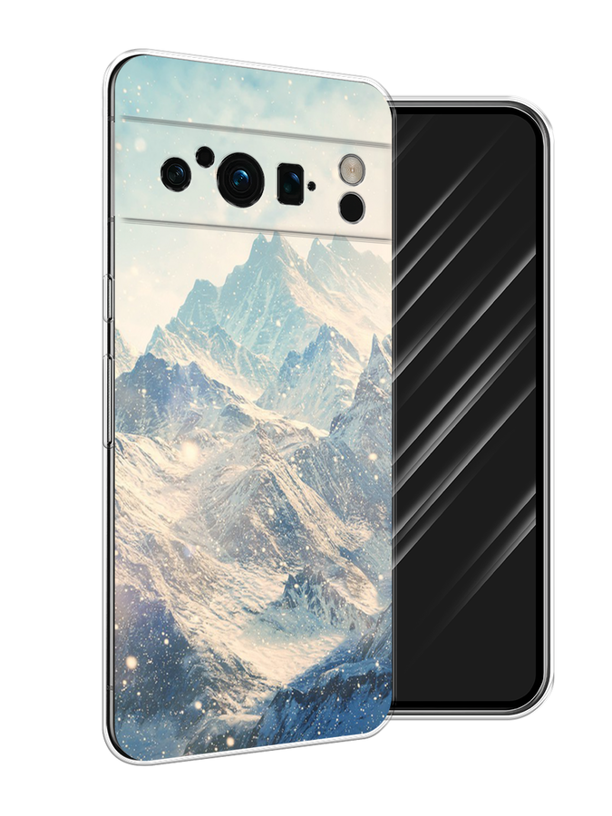 

Чехол Awog на Google Pixel 8 Pro "Горы 4", Бирюзовый, 271650-4