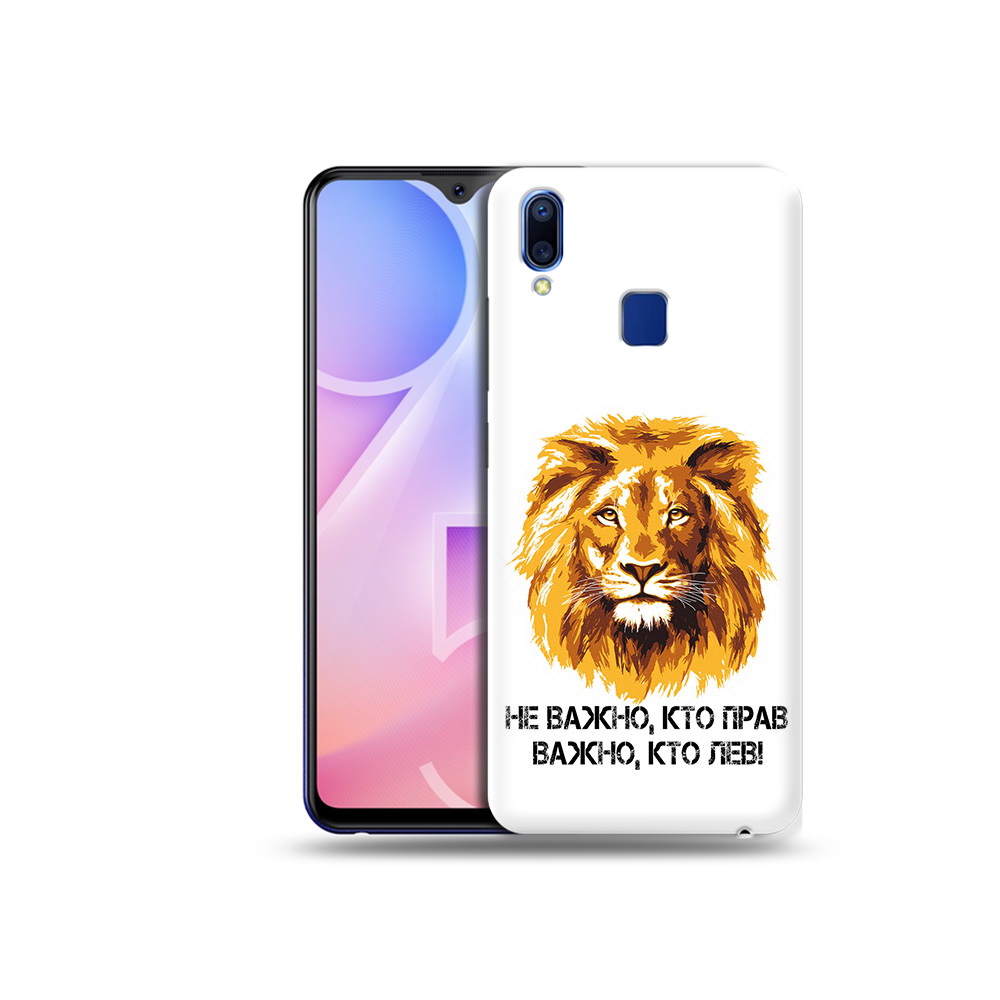 

Чехол MyPads Tocco для Vivo Y95 мудрый лев (PT122996.436.486), Прозрачный, Tocco